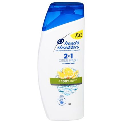 Head & Shoulders XXL Shampoo 750ml - Citrus Fresh