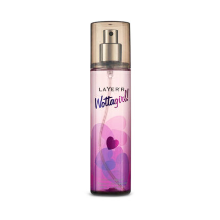 Layer'r Wottagirl Vanilla Twist Body Splash For Women Long Lasting - 135ml
