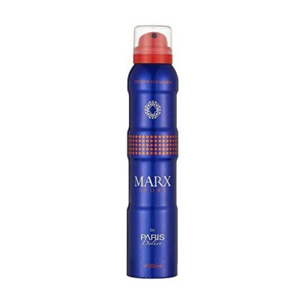 Paris Delice Marx Sport Deodorant Spray For Men, 200 ml