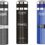 Sapil MERCI NICE FEELING BLACK&BLUE Body Spray - For Men