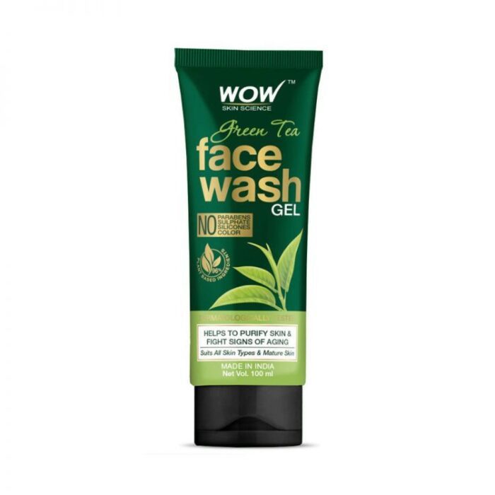 Wow Green Tea Face Wash Gel
