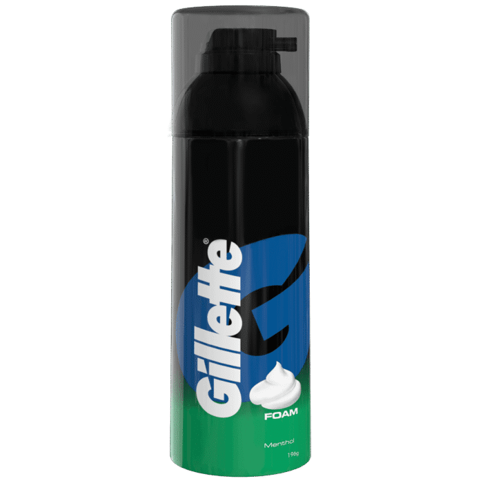 Gillette Foam Menthol 196 gm