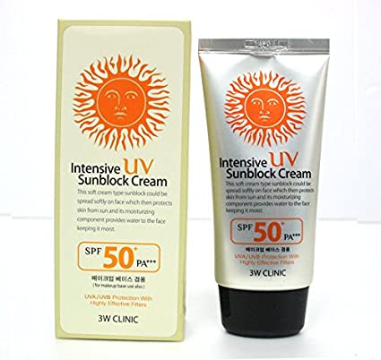 Intensive Uv Sunblock Cream Spf50 Pa+++ 70ml