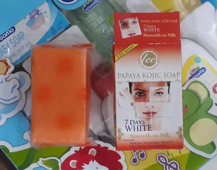 Lee Papaya Kojic Soap 7 Days White Soap-160g