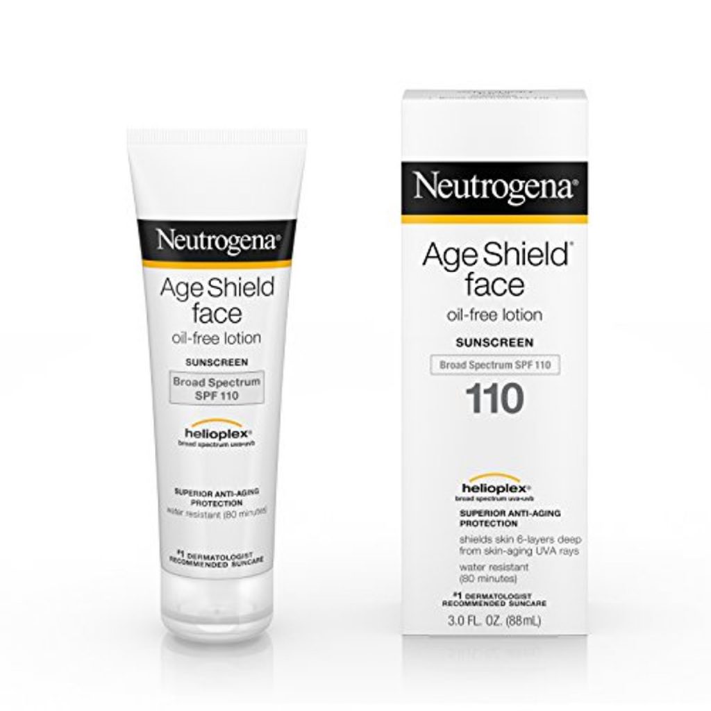 Neutrogena Age Shield Face Oil-Free Lotion Sunscreen Broad Spectrum SPF 110