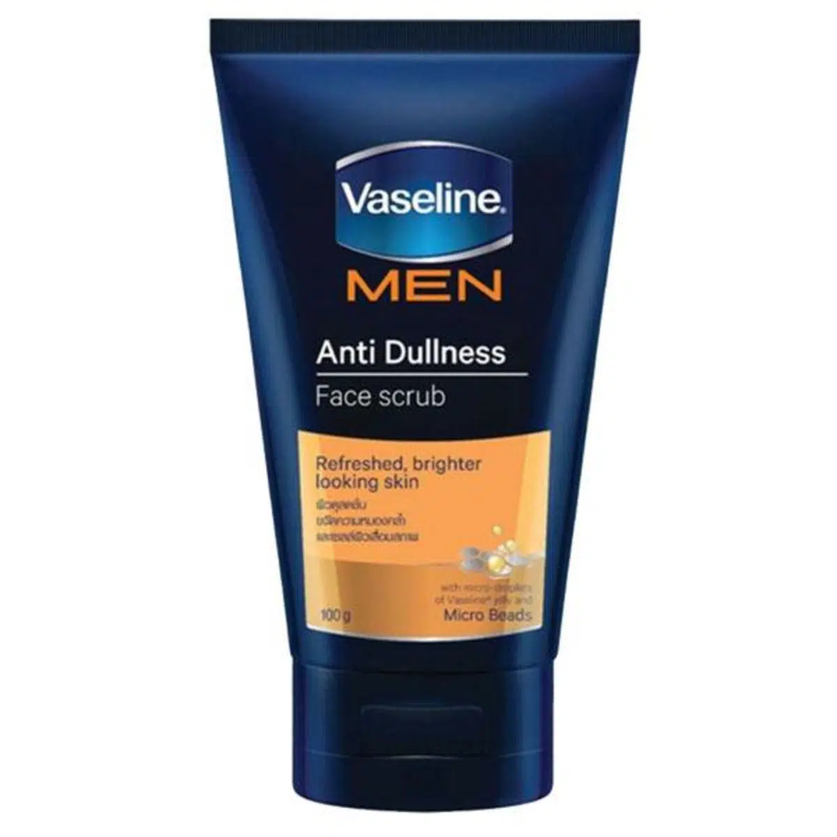 Vaseline Men Anti Dullness Face Scrub - Brighter Looking skin 100ml Vaseline Men Anti Dullness Face Scrub - Brighter Looking skin 100ml