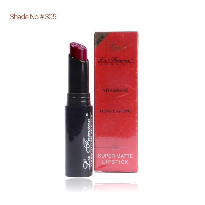 La Femme Super Matte Lipstick Shade No # 305