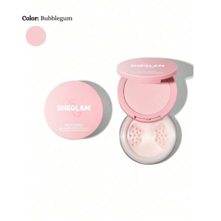 SheGlam: Insta-Ready Face & Under Eye Setting Powder Duo-Bubblegum