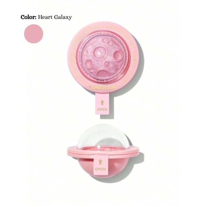 SheGlam: Lunar Glow highlighter- Heart Galaxy