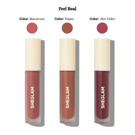 SheGlam: Matte Allure Mini Liquid Lipstick Set - Feel Real