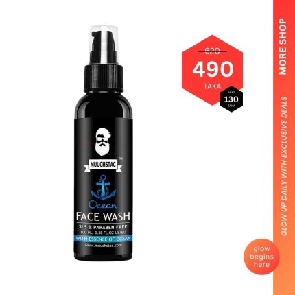 Muuchstac Ocean Face Wash For Men 100 ml