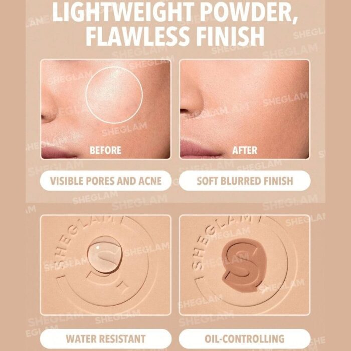 Skin-Focus High Coverage Powder Foundation