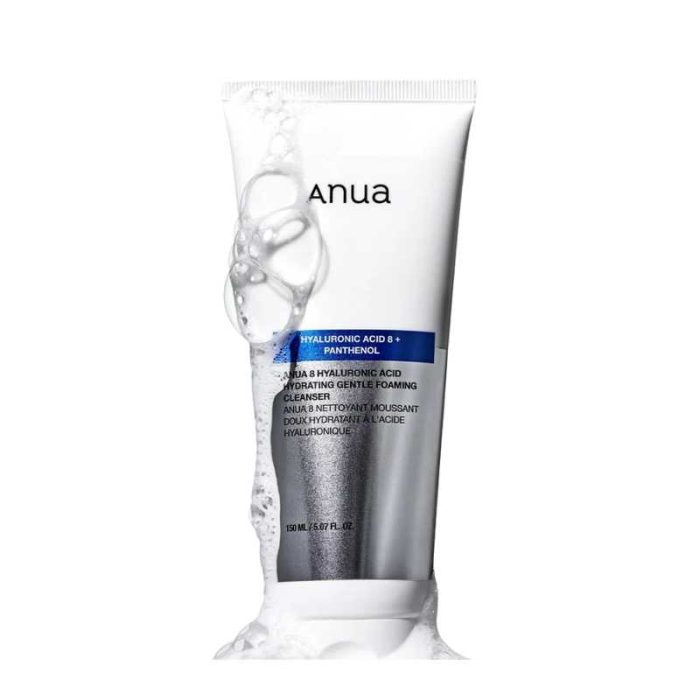 ANUA Hyaluronic Acid Panthenol Hydrating Gentle Foaming Cleanser 150
