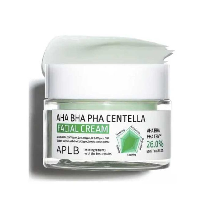 APLB AHA BHA PHA Centella Facial Cream 55ml