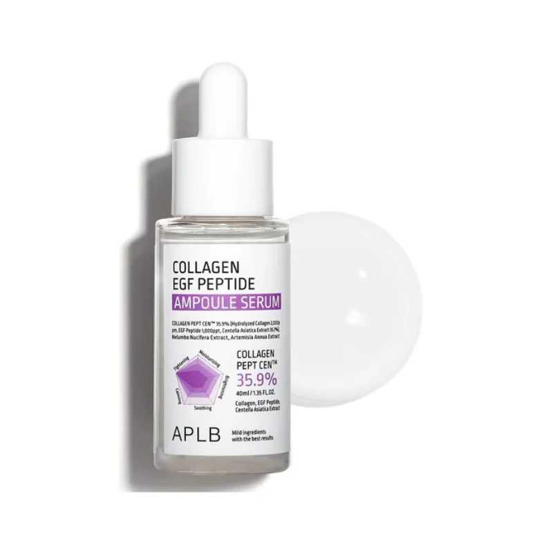 APLB Collagen EGF Peptide Ampoule Serum 40ml APLB Collagen EGF Peptide Ampoule Serum 40ml