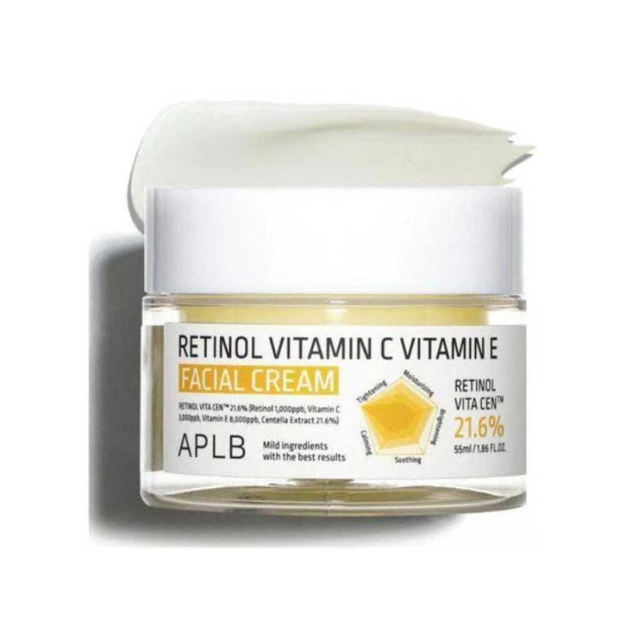 APLB Retinol Vitamin C Vitamin E Facial Cream 55ml