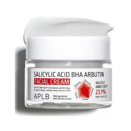 APLB Salicylic Acid Bha Arbutin Facial Cream 55ml
