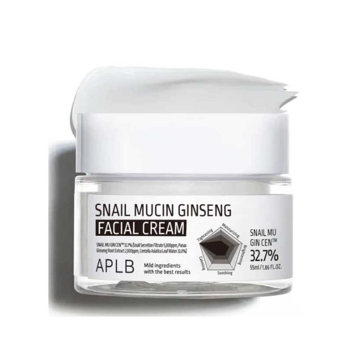 APLB Snail Mucin Ginseng Facial Cream 55ml