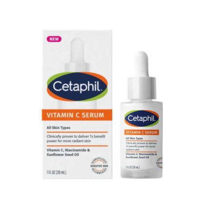 Cetaphil All Skin Types Vitamin C Serum 1 fl oz 30 ml
