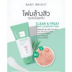 Baby Bright Clear & Treat face wash used for male/female - 120 gm - Image 2