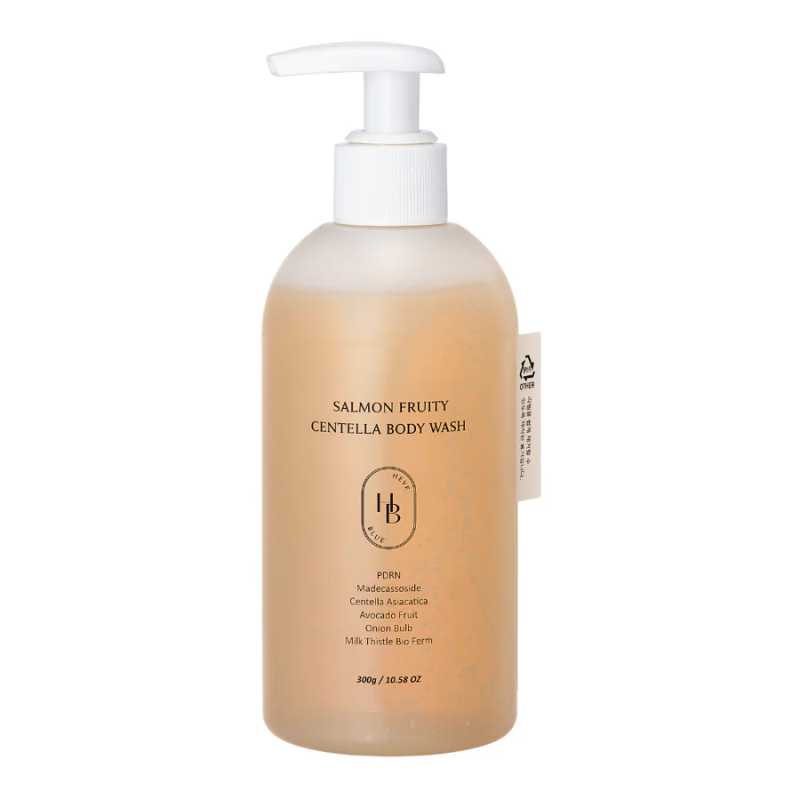 HEVEBLUE Salmon Fruity Centella Body Wash (300ml) HEVEBLUE Salmon Fruity Centella Body Wash (300ml)
