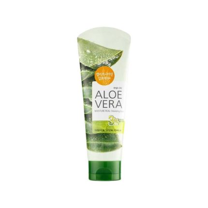 WELCOS Aloe Vera Moisture Real Cleansing Foam 150g