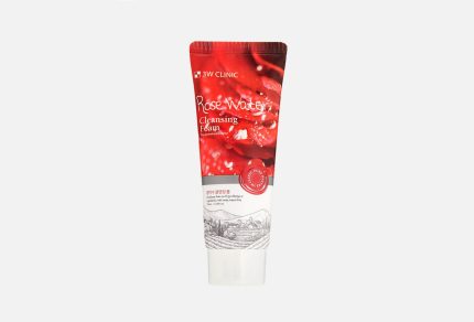 3w Clinic Rose Water Cleansing Foam 100 ml