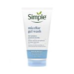 Simple Water Boost Micellar Gel Face Wash For Dry & Sensitive Skin 150ml