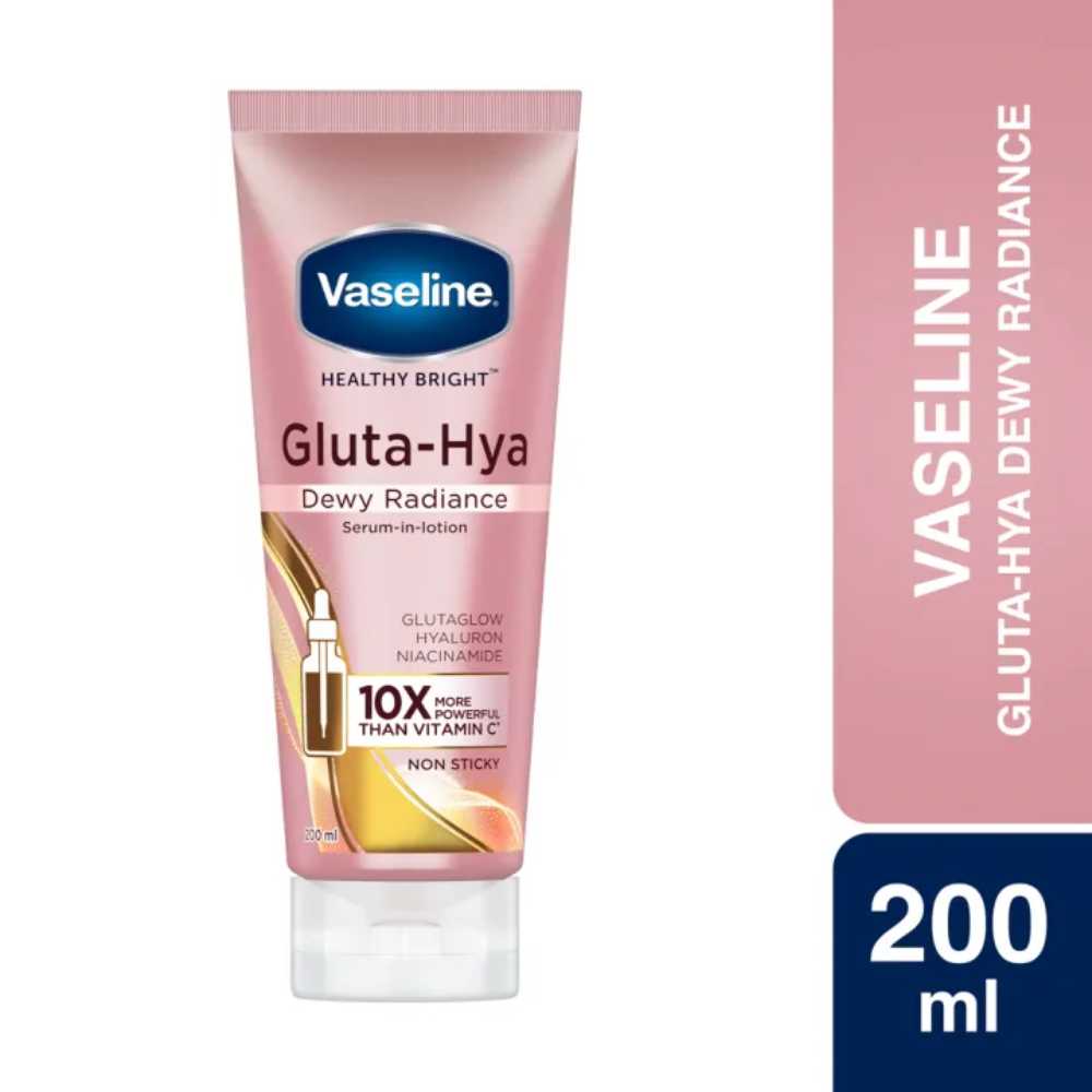Vaseline Gluta Hya Dewy Radiance Serum in Lotion 200ml Vaseline Gluta Hya Dewy Radiance Serum in Lotion 200ml - Image 1