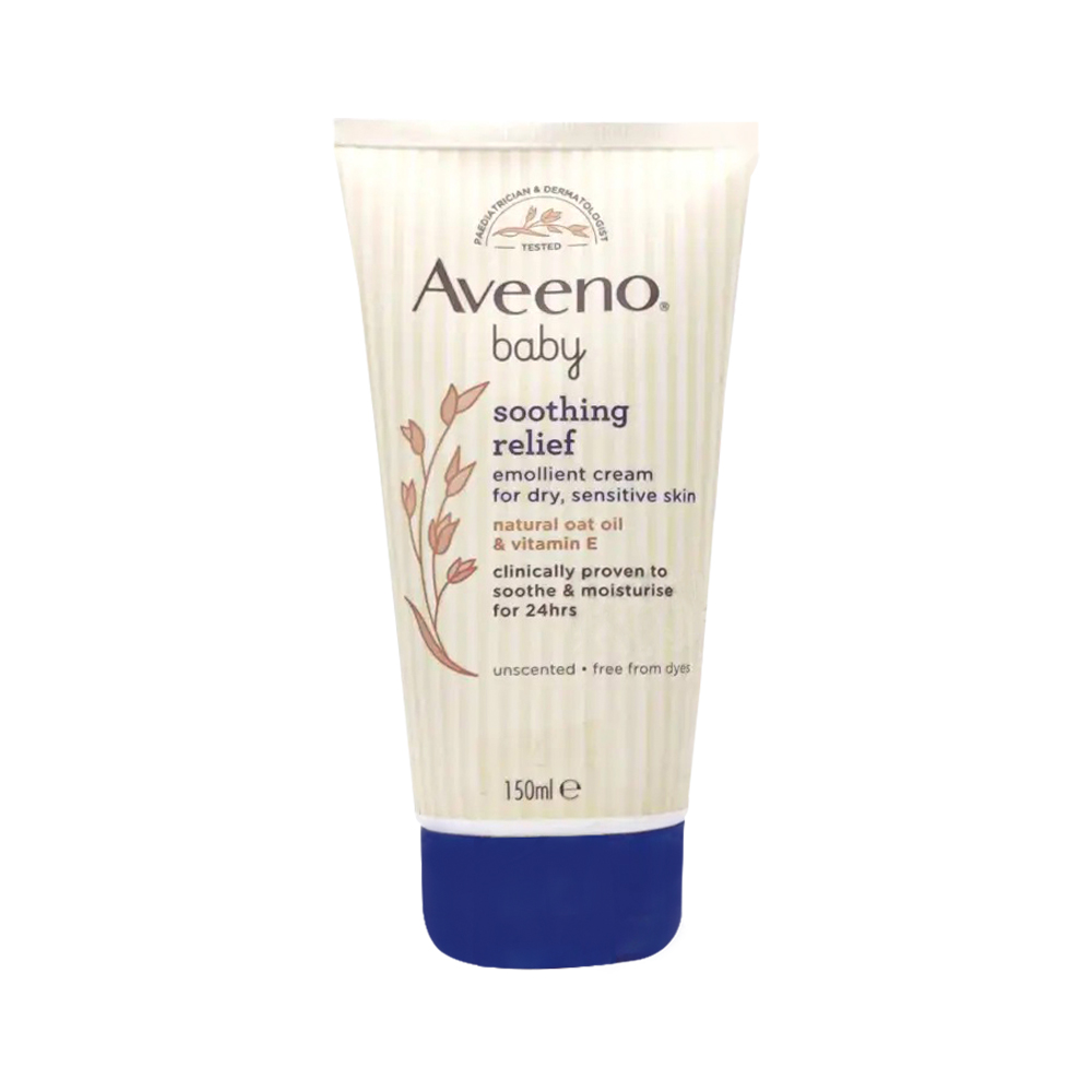 Aveeno Baby Soothing Relief Emollient Cream 150ml Aveeno Baby Soothing Relief Emollient Cream 150ml