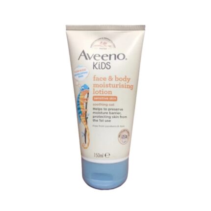 Aveeno Kids Face & Body Moisturising Lotion for Sensitive Skin 150ml
